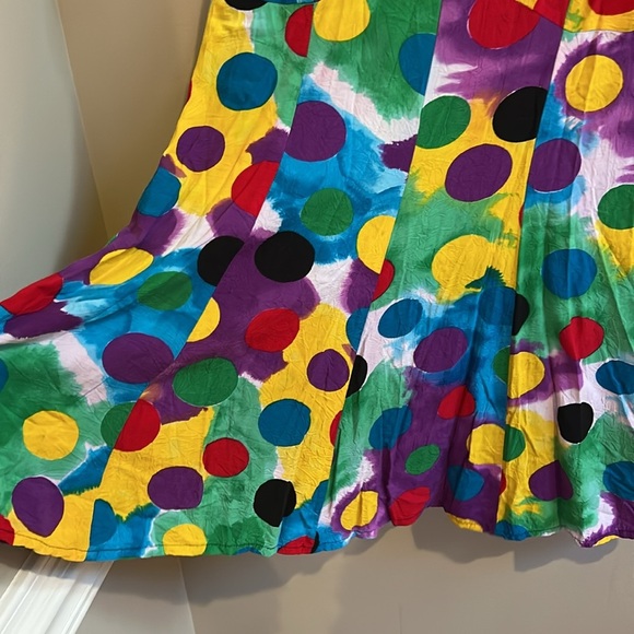 Jams World Mini Dress Hawaii Vintage Beach 1980s Size Large - Picture 5 of 7